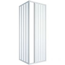 Duschabtrennung 2 Seiten Reduzierbarer Faltenbalg Modell Loris Lux