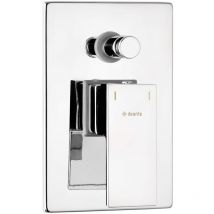 Duscharmatur Unterputz mit Umschalter ohne Duschset Silber ANEMON-30 verchromt