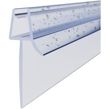 Witen&nock - Duschdichtungen mit extra verlängerter Dichtlippe für Drehfalttür Duschtür Gerade Glasstärke 5 mm 6 mm Länge 50 cm