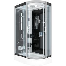Dampfdusche Sauna Dusche Duschkabine D60-73t3r 80x120 Cm Ohne 2k Scheiben Versiegelung