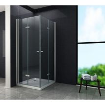 Glasdeals - Duschkabine clap 80 x 90 x 195 cm - Klarglas