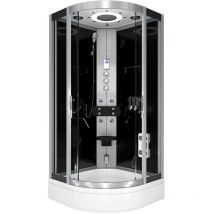 Acquavapore - Komplettdusche Duschkabine Fertigdusche Dusche D58-63T1 100x100 cm ohne 2K Scheiben Versiegelung