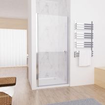 Nischentür Duschabtrennung 180°Schwingtür Duschwand Dusche 5mm Glas, 100x185cm