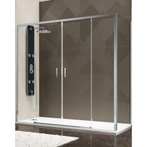 Duschkabine 70x200 Cm Höhe 200cm Rechteckig Aus Transparentem, Gehärtetem Glas , Easy Entrance – Frascio