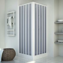 Duschkabine In Pvc Faltduschkabine H 185 Mod. Energy Zentral 90x90 Cm
