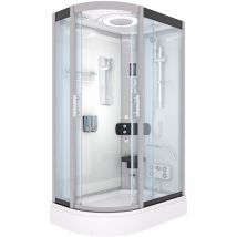 Duschkabine Komplettdusche Fertigdusche Dusche D60-70t1l-all 120x80 Cm