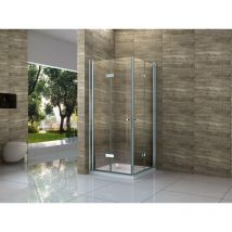 Alphabad - Duschkabine maritimo 90 x 90 x 180 cm ohne Duschtasse