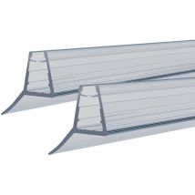 Duschkabine novum 120 x 80 x 195 cm - Klargla