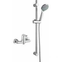 Duschkabinen-Armaturenset komplett mit Mischbatterie und Gleitschiene Piralla Last KITLAST5CR