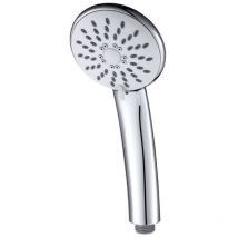 Duschkopf 3 Strahlen Chromed D.90mm Entkalkungsspitzen Isa - Disflex