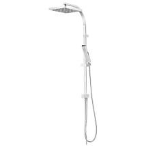 Schulte Duschmaster Rain Ii Chrom Mit Umsteller, Kopfbrause Eckig D9636