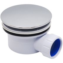 71108102 Extraflacher Duschablauf Mit Kuppelform Aus Abs, Weiß
