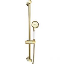 Duschset Aus Edelstahl, Handduschsitz Mit Verstellbarem Halter, 360° Drehbar, Modernes Badeduschsystem