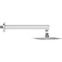 Duschset mit 30x30 cm Duschkopf 40 cm Arm Tecom KITSOFQ4CR