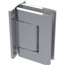 Duschtür Scharnier 8010BTJC 90 Grad Glas-Wand Hydraulik, Aluminium silberfärbig