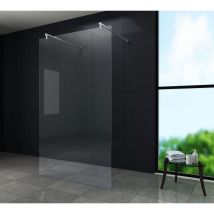 Freistehende Duschwand AQUOS-Dublo 180 x 200 cm - Klarglas