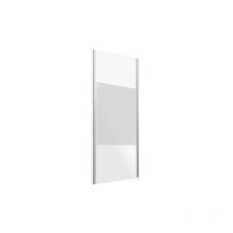 Duschwand aus Siebdruckglas – Essential 68–70 cm