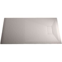 Duschtasse Weiss Stein-effekt Mod. Strong 70x100 Cm