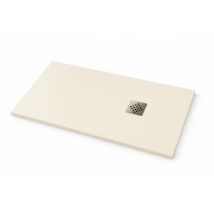 Duschwanne Ardesia Extraflach Farbe Creme Ral 1013 70x70cm Abdeckung Aus Edelstahl