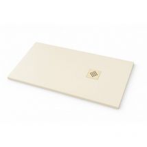 Duschwanne Ardesia Extraflach Farbe Creme Ral 1013 70x180cm Abdeckung In Creme