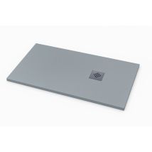 Duschwanne Ardesia Extraflach Farbe Grau Ral 7040 80x210cm Abdeckung In Grau