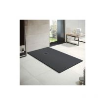 Duschwanne aus Kunstharz – Breite 90 – Graphit Ral-7016 – 90 x 100 cm