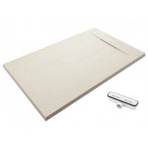 Duschwanne 100x120 Nilo Cremeweiß Ral 9001