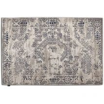 Dutch Lifestyle - Tapis Durban Jahrg 300x200 cm Gris et bleu