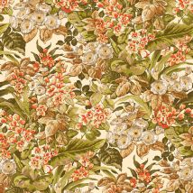 Carta da Parati Floreale Verde Dutch Wallcoverings