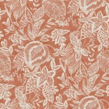 Tapete Mae Orange und Beige dutch wallcoverings