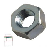 DUVER blister tuerca hexagonal din 934 cincado metrica m-7 , 0BLISTER