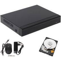 Housecurity - dvr 4 canales híbrido ahd cloud P2P ip 5 mpx hd 1 tb cámaras de videovigilancia