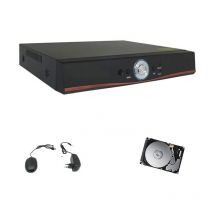 Housecurity - dvr nvr ahd tvi cvi video surveillance H264 hdmi lan 4CH channels audio video 500 gb
