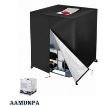 Roleader - DWcouple Bache pour Cuve 1000L ibc, 420D Réservoir d'eau Couvercle, Anti-UV Anti-poussière Couverture Container Réservoir IBC,Bache de