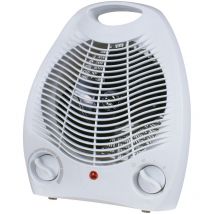 Drexon 923200 - Radiateur soufflant mobile 2000W eko - 221327 cm -Thermostat mécanique - Blanc