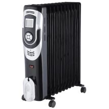 Dx Drexon - Drexon 814250 - Bain D'Huile Électronique 2500w Europa - 50,5 X 24 X 62,5 Cm - Arrêt Automatique - Noir Et Chrome