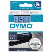 Schriftbandkassette D1 9 mm x 7 m (b x l) blau schwarz D1 9 mm x 7 m (b x l) blau schwarz