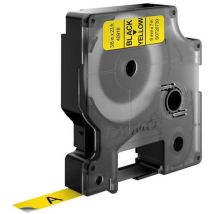 Dymo Schriftbandkassette D1 9 mm x 7 m Kunststoff, 100 % recycelt Schwarz Für LabelManager 1, 1000+, 2000, 3500, 4500, 5500