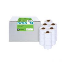 Rouleau d'étiquettes pack bundle 13188 S0722360 89 x 28 mm papier blanc 3120 pc(s) fixation permanente Etiquette p - Dymo