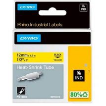 RhinoPRO Heat shrink tubing 18056 Black Yellow (S0718310) - Dymo