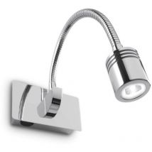 Ideal Lux DYNAMO AP1 Wandleuchte – verstellbarer Diffusor – 3W LED – 4000K – 200 Lumen – IP20 – 115x65x325mm