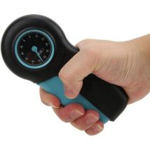 Dynamomètre à Main, Testeur de Force de Préhension Mécanique, Jauge de Préhension pour Mesureur de Force de Préhension(Noir Bleu)