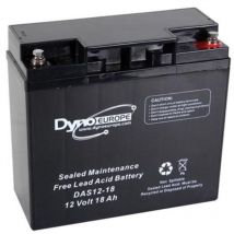 Dyno Europe - batería de plomo ácido - 12 v - 18 Ah - 180 x 76 x 167 mm