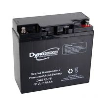 Bleiakku - 12 v - 18 Ah - 180 x 76 x 167 mm - Dyno Europe