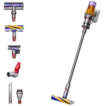 Dyson V12 Detect Slim Absolute aspirateur à main Nickel, Jaune Sans sac