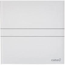 Cata - E-120 gt - Aspiratore Bagno - Serie e Glass Timer - Pannello Frontale in Vetro Bianco - Con Timer - Classe Energetica b - Aspiratore da Bagno