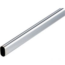 4430601287 Ovalrohr 30x15x1200mm vernickelt