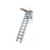 Scherenleiter - Raumhöhe 2,80m -Deckenöffnung 70x120cm - LST70120-280