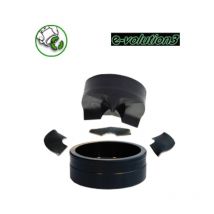 E-robur - 016025 - e-vo3+ cortador de galletas PE16 Ø22,5mm - capacidad 2 mm acero ST37 - negro