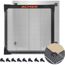 E10 Wabenlaserbett für Lasergraviermaschinen – 440 x 440 x 22 mm – Eisen, Aluminium